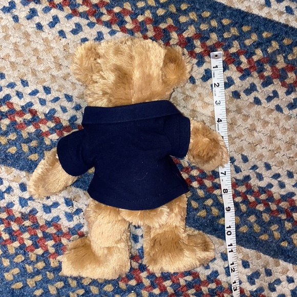 Burberry Teddy Bear wearing Nova Check Navy Polo: circa 2010 in EUC! - Picture 4 of 6